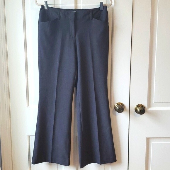 CHICO'S BOOTCUT DRESS PANTS SIZE 0 SHORT US SIZE 4 SHORT GRAY - Picture 1 of 8